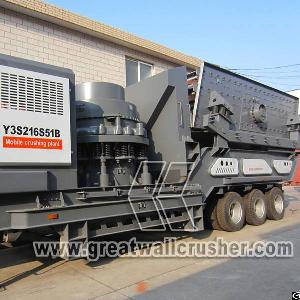 How Much Is Mobile Crushing Plant For Sale In 120 T / H Crushing Project Canada