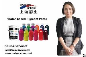 Mrs Xingzhi Yu Does The Spokesman For Caison Pigment Paste