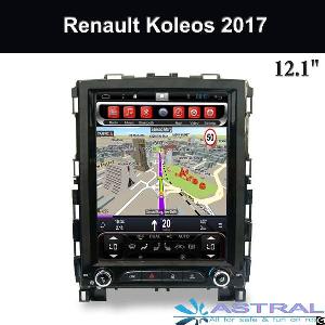 Car 12.1 Inch Gps Multimedia System Oem Manufacturers Renault Koleos 2017