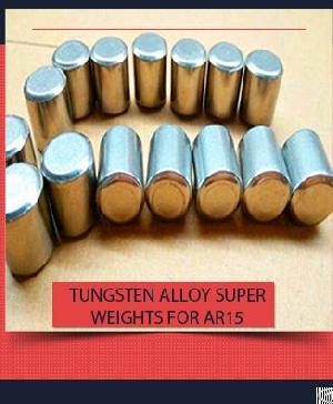 tungsten alloy weights ar15 heavy buffer