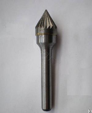 Sj Type 60 Degree Cone Shape Burs Solid Carbide