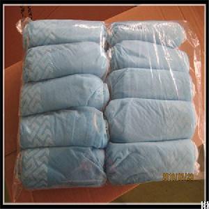 Eco Friendly Pp Non Woven Disposable Non Slip Shoe Cover For Processing Industry 36gsm Xxl