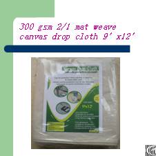Heavy Duty Cotton Drop Sheet For Painters And Diy Hardware Shop