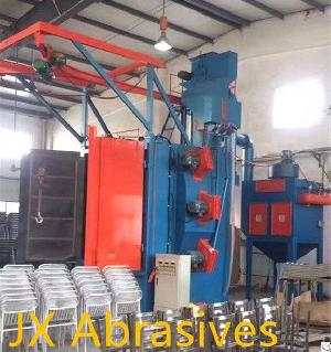 Hanger Shot Blasting Machine For Steel Furniture