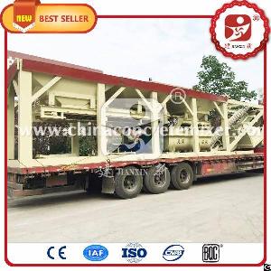 zwb mobile modular weighing lime cement stabilized soil batching mixing plant