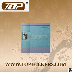 Six Tier Office Lockers Abs Plastic, Blue Color