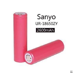 Original Sanyo 18650 2600mah Ur18650zy Li-ion Rechargeable Battery