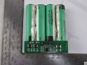 Panasonic Ncr18650a 4s1p 14.8v Battery Pack With Protection Pcm