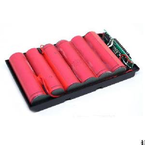 Perma Battery Pack Made Of Original Sanyo 18650 3s2p 11.1v With Extra Protection Pcb And Hard Case