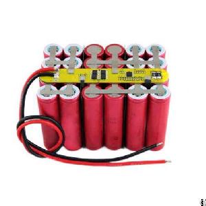 Perma Battery Packs Made Of Sanyo Rechargeable Li-ion 18650 With Protected Pcb And Leading Wires