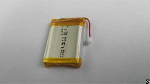 rechargeable li po 3 7v 1 2ah battery pack pcb connector standby electronic devices