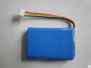 Rechargeable Lithium Polymer Battery Pack Customized With Optimal Extra Protection 10k Ntc And Plug