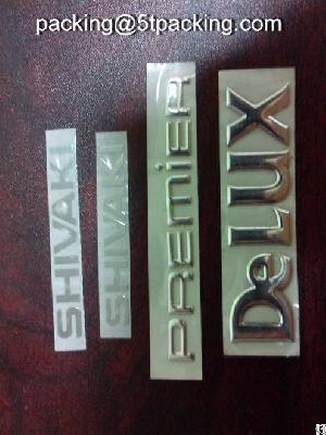 Metal Plate Individual Stickers