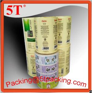 Paper And Transparent Parfume Spray Bottle Labels