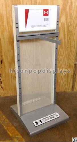 clothing store fixtures freestanding metal display rack