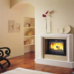 fireplace ceramic glass