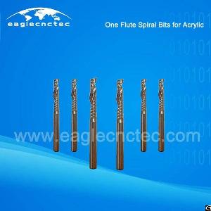 Acrylic Cutting Single Flute Spiral Cut Router Bit For Sale