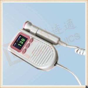 Color Lcd Tft Display Pocket Fetal Doppler Fetal Heart Rate Fhr Ultrasound Doppler