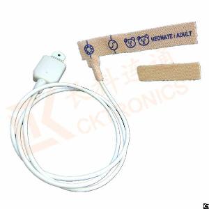 Custom Masimo 6 Pin Disposable Spo2 Sensor, Neonate Adult, 0.9m