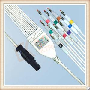 Excellent Quality And Factory Burdick Eclipse Quinton Atria One Piece Ecg Cable, Banana, Aha