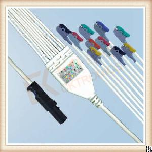 Excellent Quality And Factory Supply Burdick Eclipse Quinton Atria One Piece Ecg Cable, Clip, Iec