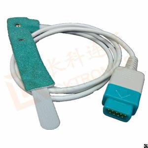 Ge Trusignal 9 Pin Disposable Spo2 Sensor, Neonate Adult, 0.9m