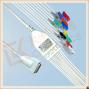 Good Quality Burdick Eclipse Quinton Atria One Piece Ecg Cable Clip, Aha