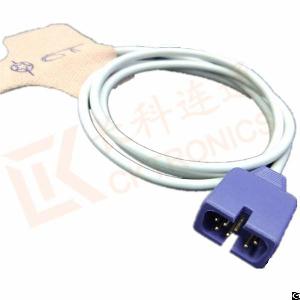 Guangdong Factory Nellcor 7 Pin Disposable Spo2 Sensor, Adult, 0.9m