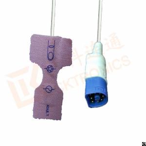 Hot Sale 8 Pin Disposable Spo2 Sensor, Adult, 0.9m