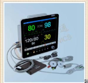 Medical Product 15 Inch Patient Monitor With Ecg, Nibp, Spo2, Temp, Resp, Pr 1