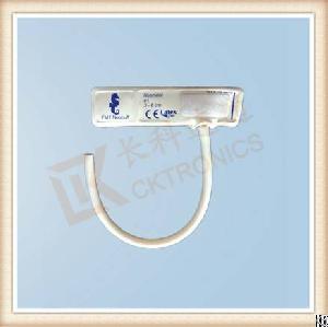 Nibp Cuff, Animal Use, White Fiber, Single Hose, Disposable, Neonate #1 Use