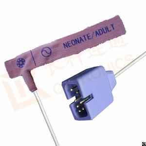 Oem Accept Mek 7 Pin Oximax Disposable Spo2 Sensor, Neonate Adult, 0.9m