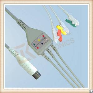 Tyh Generic Aami 6 Pin One Piece Ecg Cable