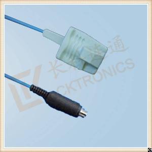Biosys 6 Pin Reusable Spo2 Sensor Adult Silicone Soft Tip, L 3m