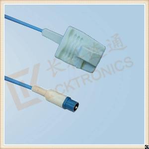 Draeger 7 Pin Reusable Spo2 Sensor Adult Silicone Soft Tip, L 3m