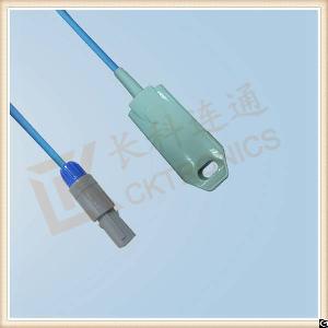 General 7 Pin Reusable Spo2 Sensor Adult Finger Clip, L 3m