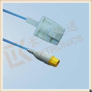 Mek 8 Pin Reusable Spo2 Sensor Adult Silicone Soft Tip, L 3m