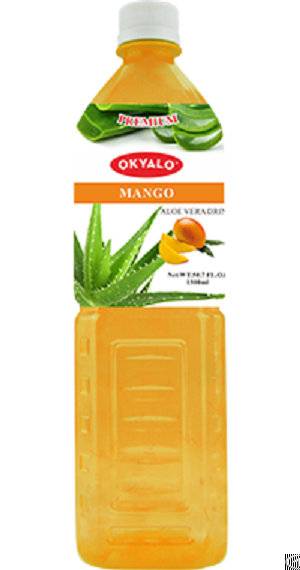 Okyalo 1.5l Aloe Soft Drink With Mango Flavor