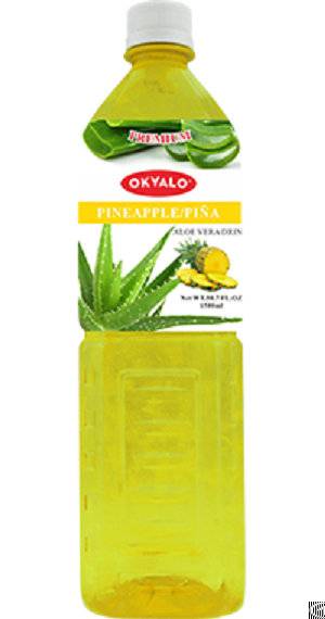 Okyalo 1.5l Aloe Soft Drink With Pineapple Flavor