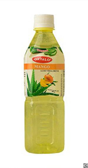 Okyalo 500ml Aloe Soft Drink With Mango Flavor