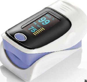 finger pulse oximeter rotatable display