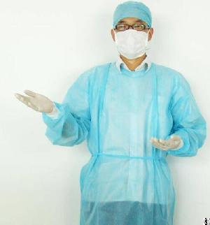 sterile disposable surgical gown