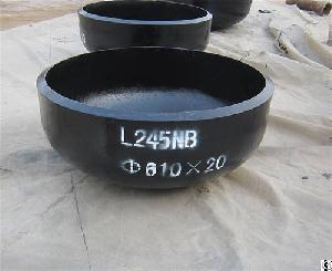 carbon steel cap