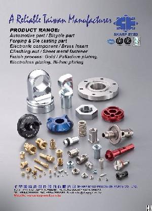 Automotive Parts, Cnc Precision Parts, Finish Parts, Bicycle Parts, Brass Inserts, Sheet Metal Inser