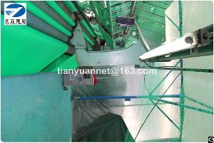 green hdpe construction scaffolding safety