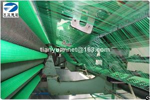 nylon polyethlene hdpe plastic multifilament green