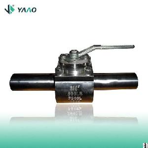 entry forged steel ball valves