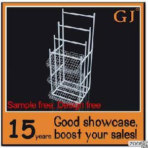 daiso similiar store shelf display rack storage floor stand organizer