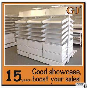 High Level Metal Mall Medicine Shop Furniture Pharmacy Display Racks