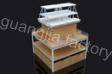 flow station wooden diy display table cosmetic